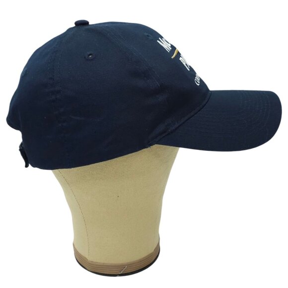 McCain Palin Country First Strapback Cap Trucker Baseball Hat 2008 Campaign Blue - Picture 12 of 14